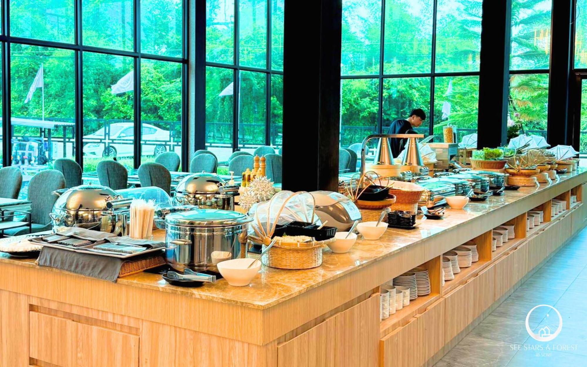 See Stars & Forest Resort Amphoe Sawang Daen Din Eksteriør bilde