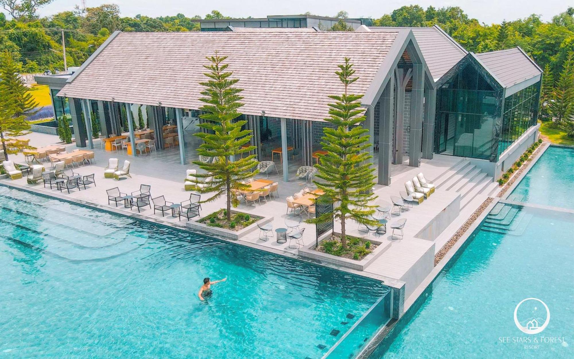 See Stars & Forest Resort Amphoe Sawang Daen Din Eksteriør bilde