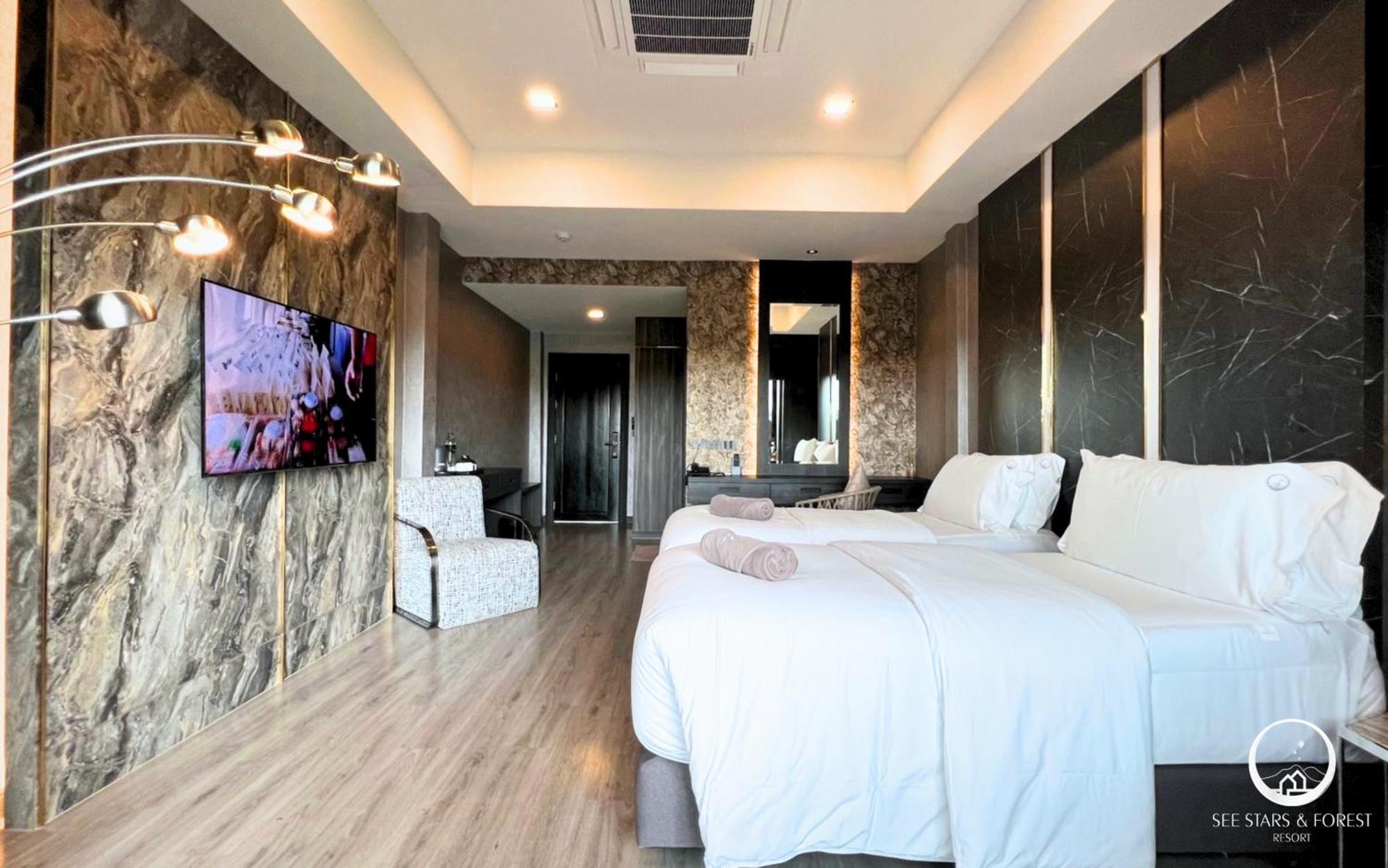 See Stars & Forest Resort Amphoe Sawang Daen Din Eksteriør bilde