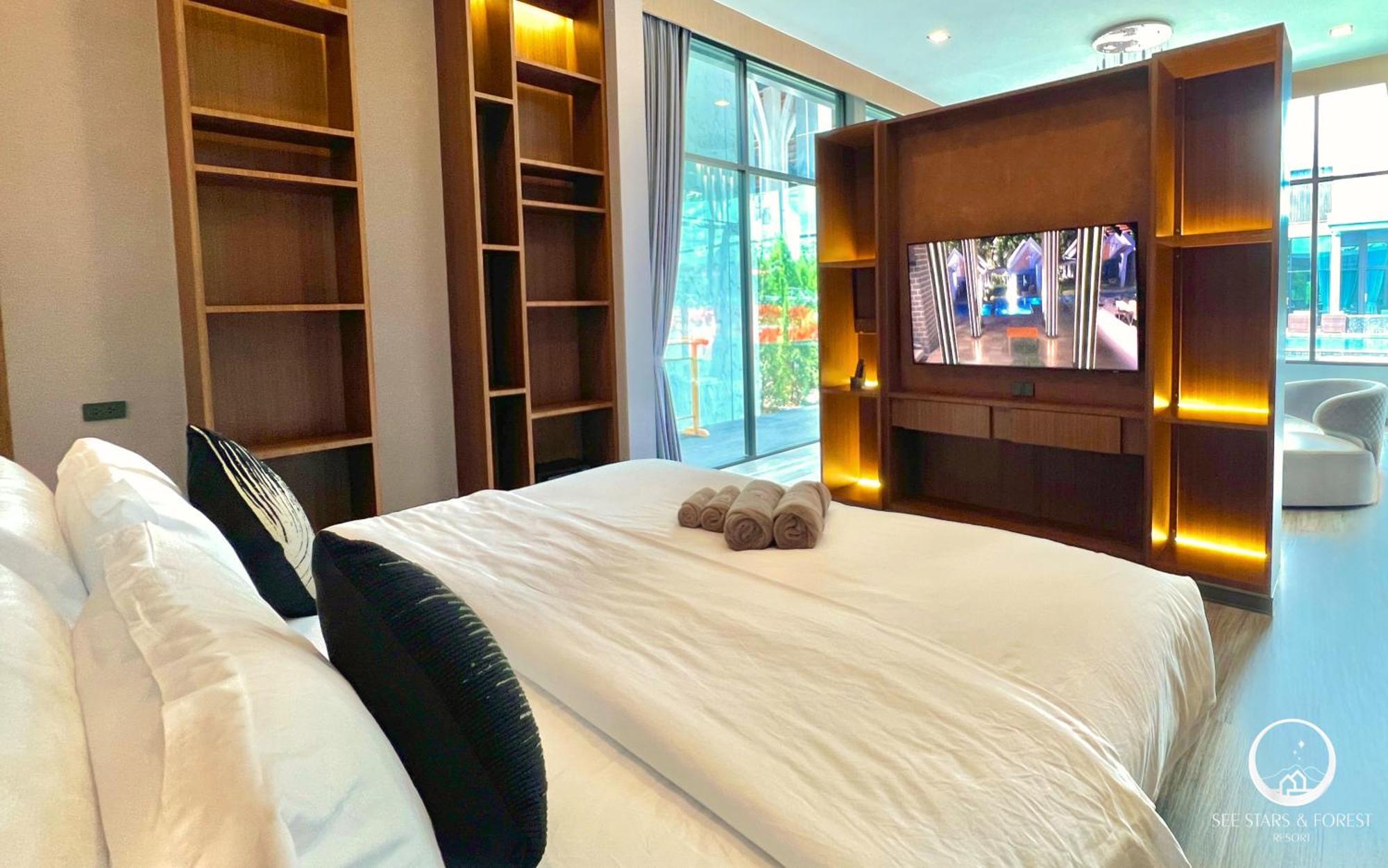 See Stars & Forest Resort Amphoe Sawang Daen Din Eksteriør bilde