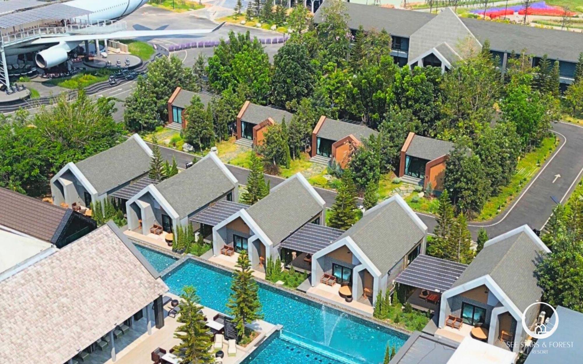 See Stars & Forest Resort Amphoe Sawang Daen Din Eksteriør bilde