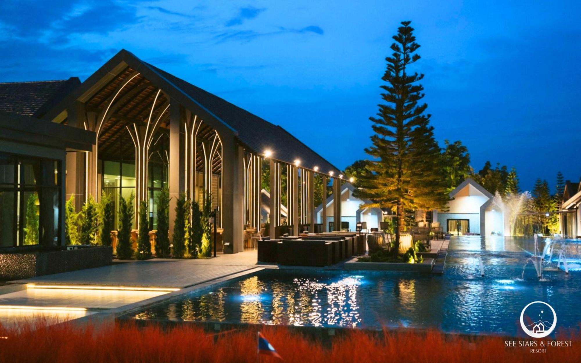 See Stars & Forest Resort Amphoe Sawang Daen Din Eksteriør bilde